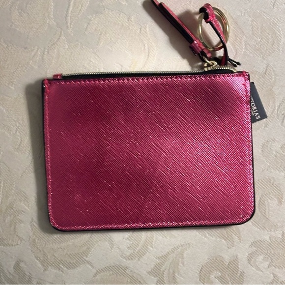 Victoria secret-Fucshia Bling Card Holder/Wallet (5in ×6in) - Picture 2 of 2